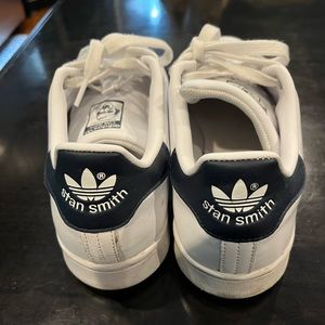 Adidas Stan Smith Women's Sneakers, 8.5, Navy & White